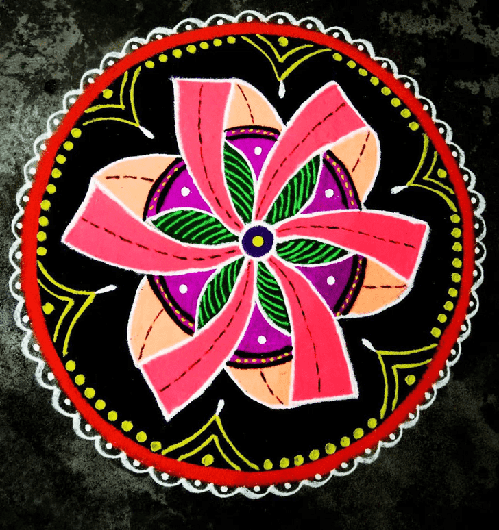 Captivating Best And Simple Rangoli