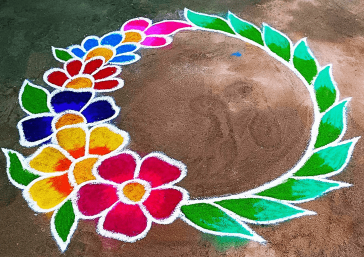 Enticing Best And Simple Rangoli