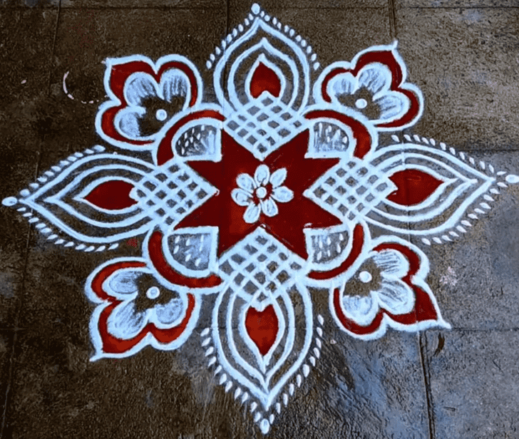 Magnetic Best And Simple Rangoli