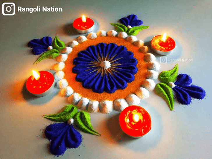 Marvelous Diwali Rangoli