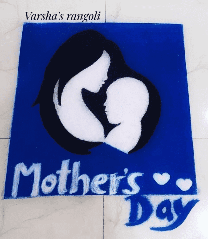 Grand Mother's Day Rangoli
