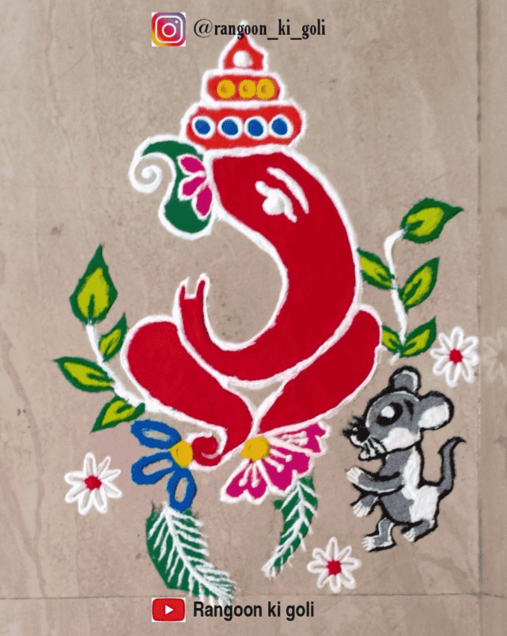 Rat Rangoli Design Images (Kolam Ideas)