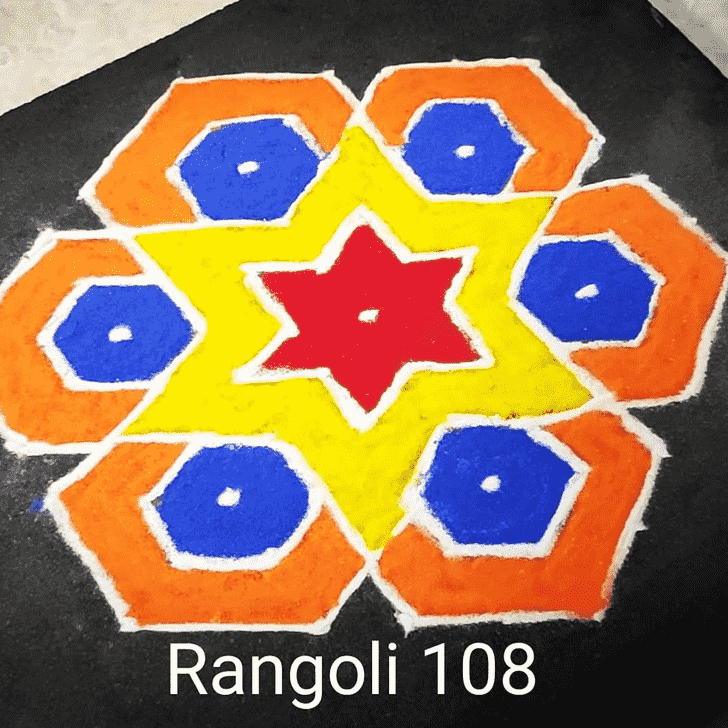 Slightly Stunning Rangoli
